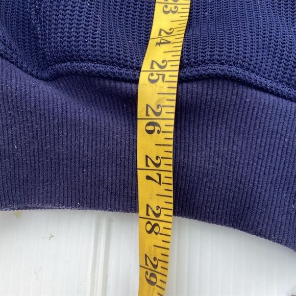 Dallas Cowboys Men's Varsity Jacket Blue Lined Full Zip Hoodie Size S - Picture 5 of 9